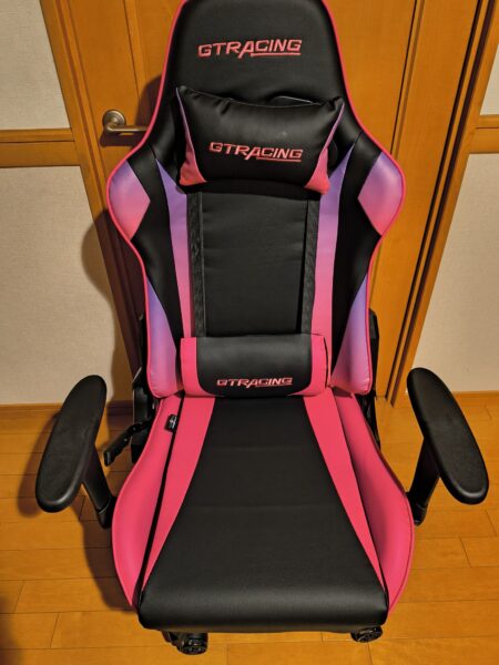 GTRacingの椅子ができあがり