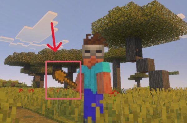 マインクラフトの木のシャベルとは？