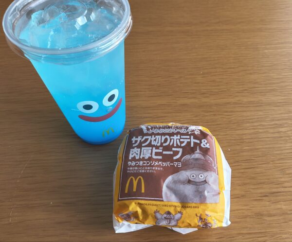 ザク切りポテト&肉厚ビーフ やみつきコンソメペッパーマヨとマックフィズ 爽やかヨーグルトソーダ味