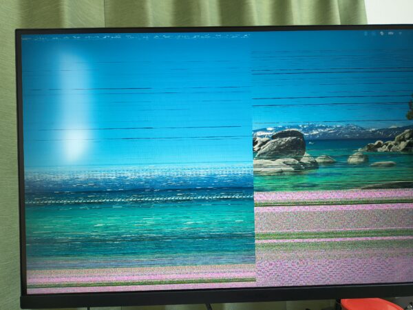 KOORUI N07 Macに接続すると映らない