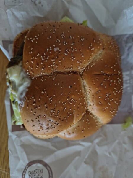 N.Y.肉厚ビーフ ペッパービーフソテー 上から