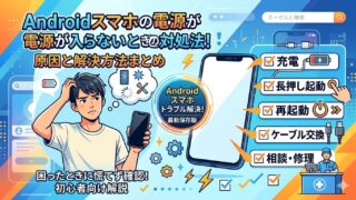 Androidスマホの電源が入らないときの対処法！原因と解決方法まとめ | コードライク